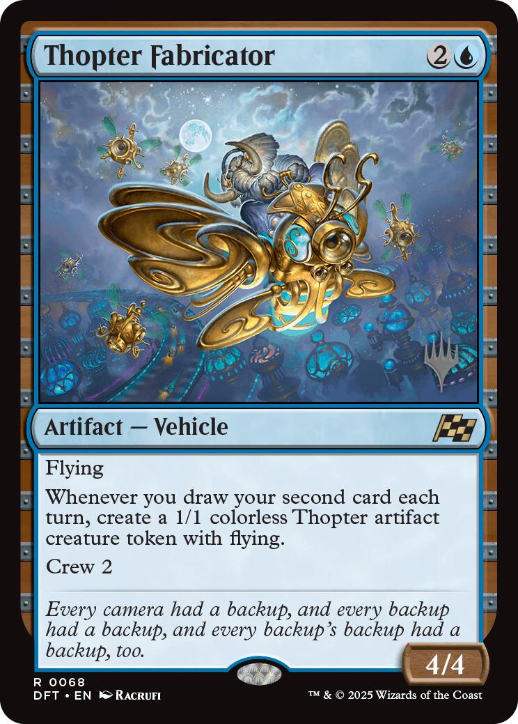 Thopter Fabricator [Aetherdrift Promos] | Empire Gaming NC