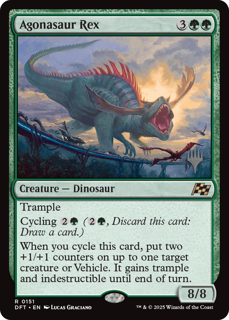 Agonasaur Rex [Aetherdrift Promos] | Empire Gaming NC