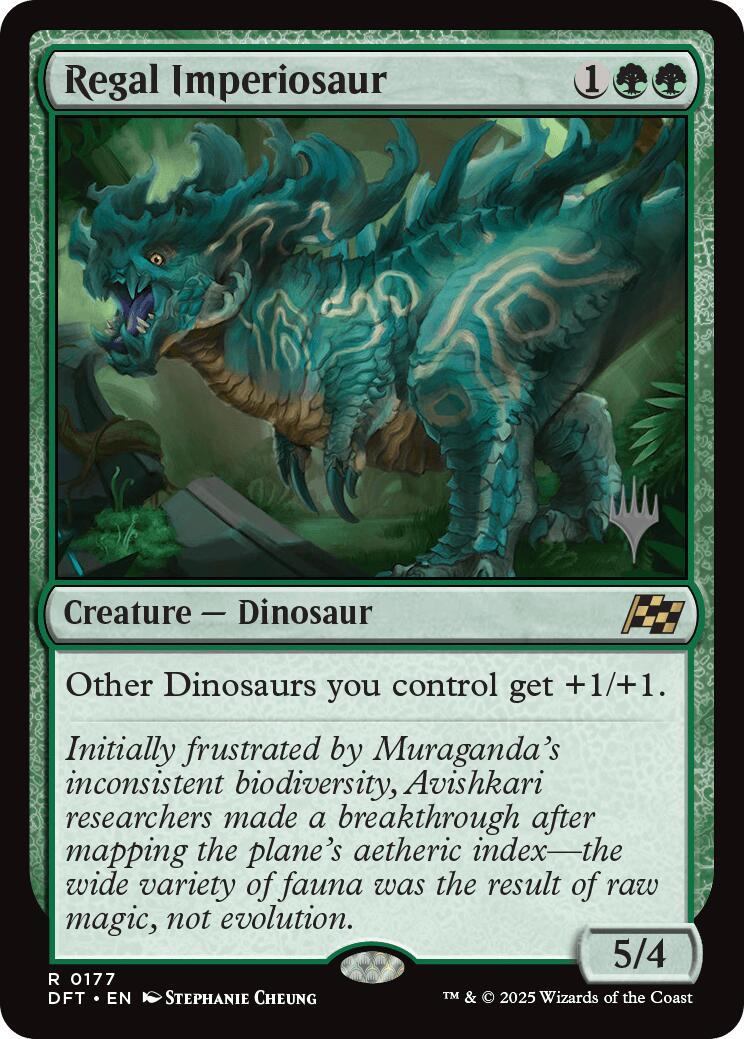 Regal Imperiosaur [Aetherdrift Promos] | Empire Gaming NC