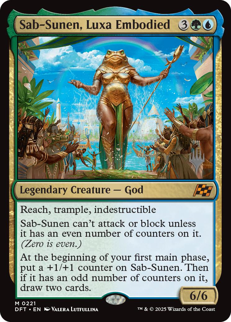 Sab-Sunen, Luxa Embodied [Aetherdrift Promos] | Empire Gaming NC