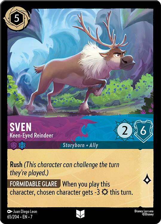 Sven - Keen-Eyed Reindeer (65/204) [Archazia's Island] | Empire Gaming NC