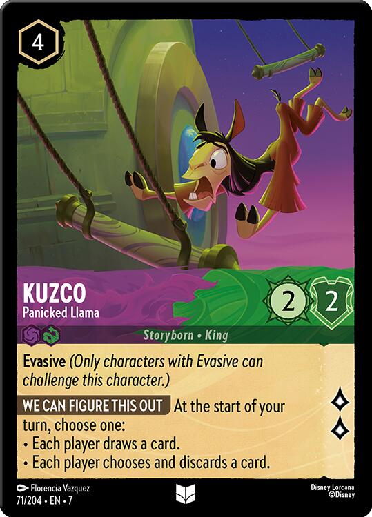 Kuzco - Panicked Llama (71/204) [Archazia's Island] | Empire Gaming NC