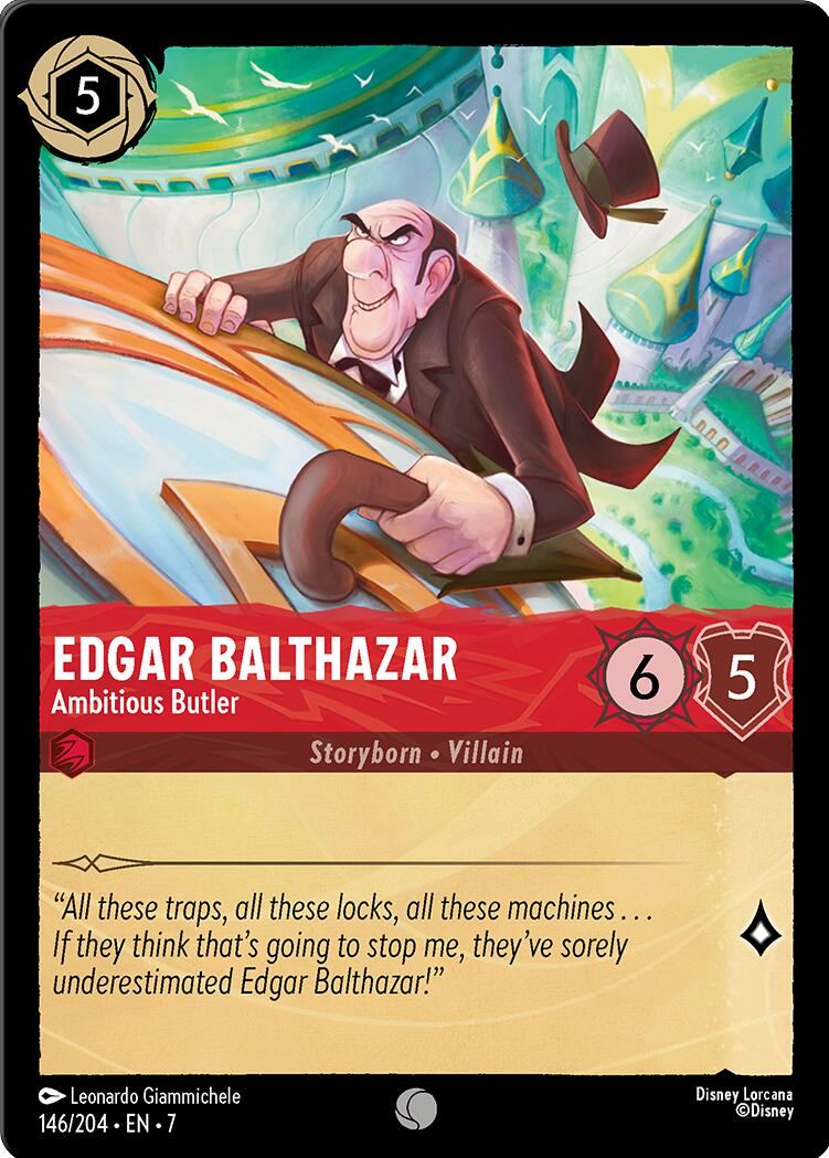 Edgar Balthazar - Ambitious Butler (146/204) [Archazia's Island] | Empire Gaming NC