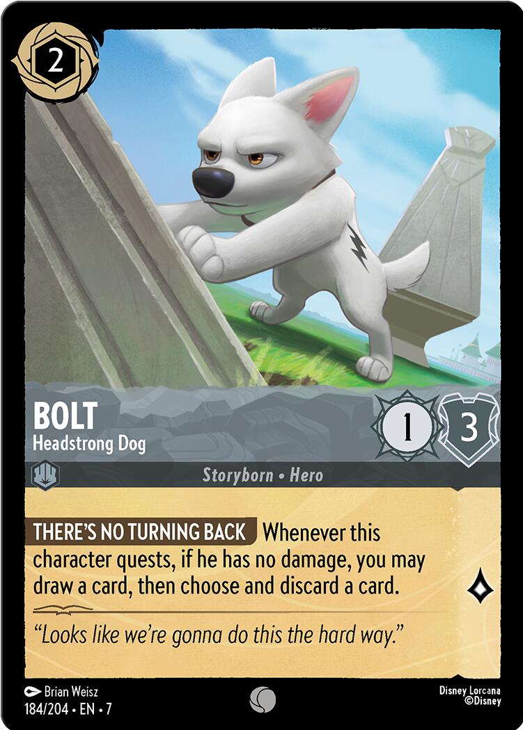 Bolt - Headstrong Dog (184/204) [Archazia's Island] | Empire Gaming NC