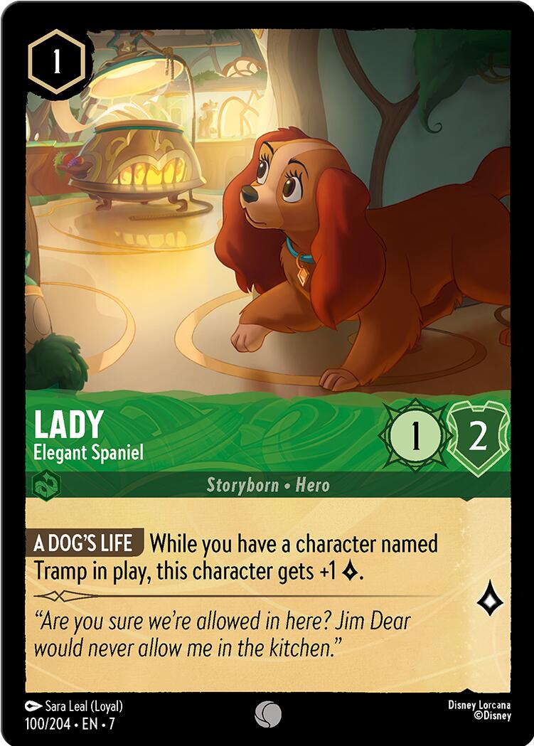 Lady - Elegant Spaniel (100/204) [Archazia's Island] | Empire Gaming NC