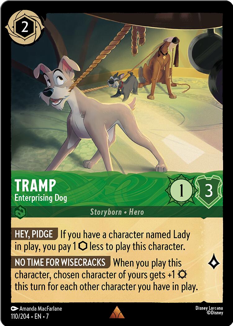 Tramp - Enterprising Dog (110/204) [Archazia's Island] | Empire Gaming NC
