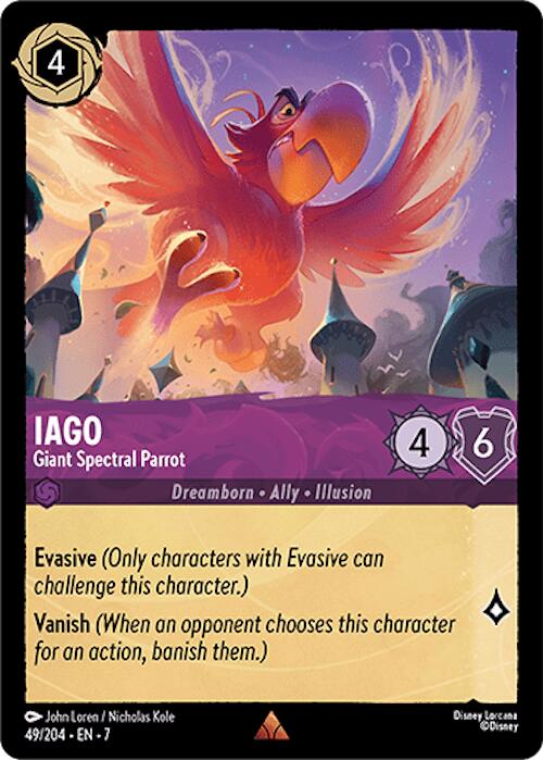 Iago - Giant Spectral Parrot (49/204) [Archazia's Island] | Empire Gaming NC