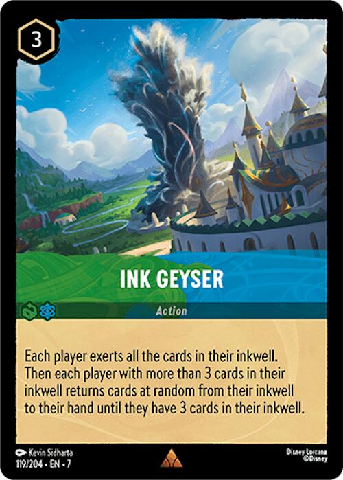 Ink Geyser (119/204) [Archazia's Island] | Empire Gaming NC
