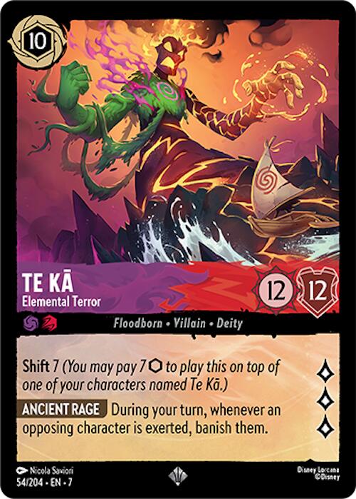 Te Ka - Elemental Terror (54/204) [Archazia's Island] | Empire Gaming NC