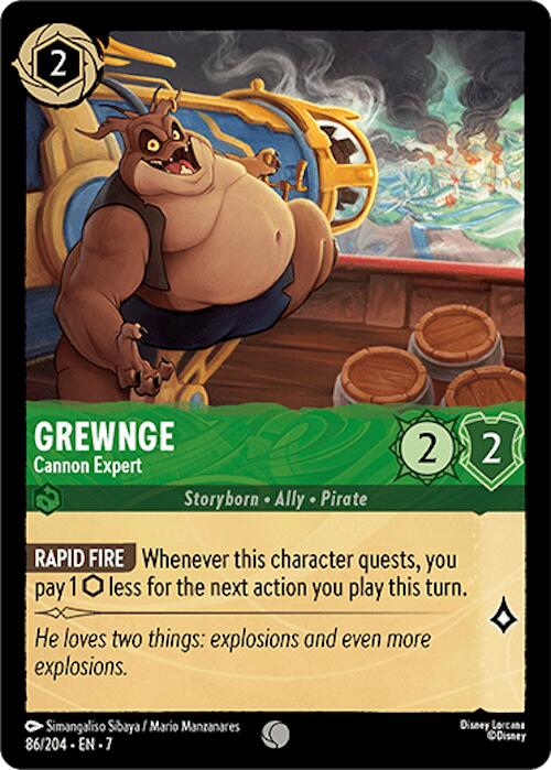 Grewnge - Cannon Expert (86/204) [Archazia's Island] | Empire Gaming NC