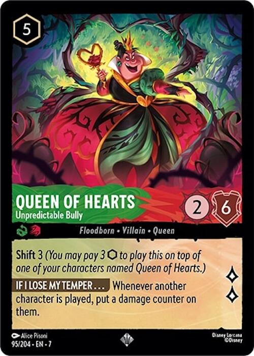 Queen of Hearts - Unpredictable Bully (95/204) [Archazia's Island] | Empire Gaming NC