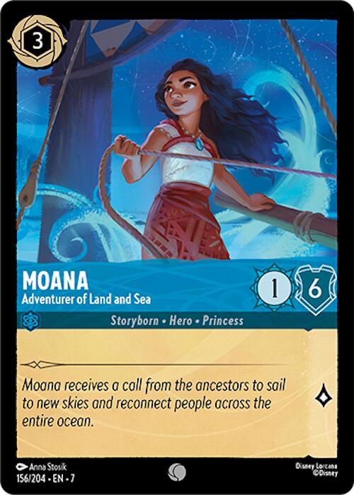 Moana - Adventurer of Land and Sea (156/204) [Archazia's Island] | Empire Gaming NC