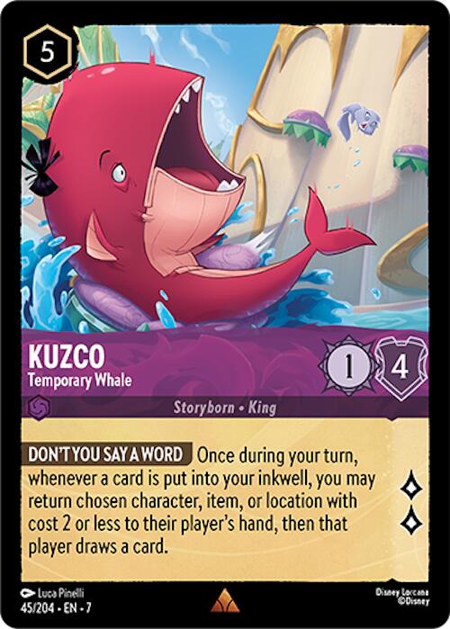 Kuzco - Temporary Whale (45/204) [Archazia's Island] | Empire Gaming NC