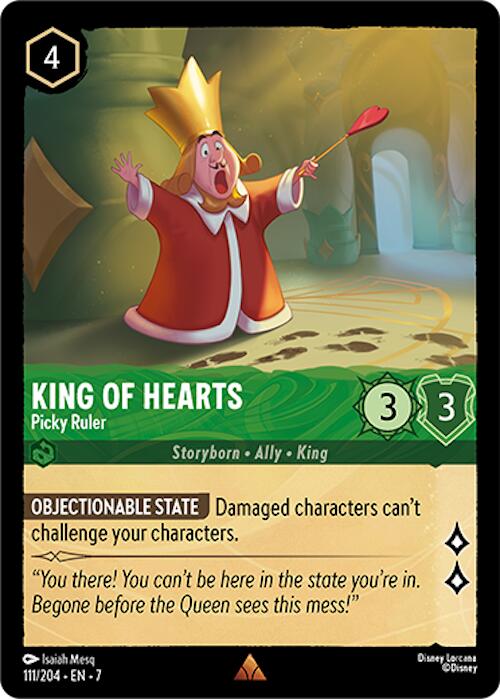 King of Hearts - Picky Ruler (111/204) [Archazia's Island] | Empire Gaming NC