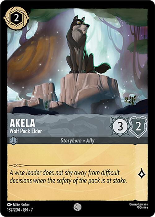 Akela - Wolf Pack Elder (182/204) [Archazia's Island] | Empire Gaming NC
