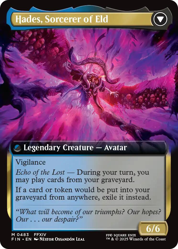 Emet-Selch, Unsundered // Hades, Sorcerer of Eld (Extended Art) [FINAL FANTASY] | Empire Gaming NC