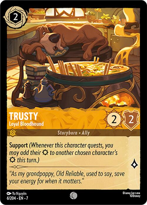 Trusty - Loyal Bloodhound (6/204) [Archazia's Island] | Empire Gaming NC