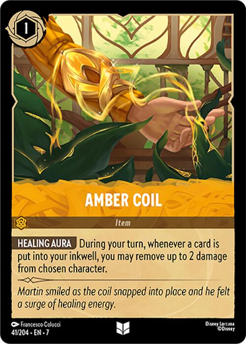 Amber Coil (41/204) [Archazia's Island] | Empire Gaming NC