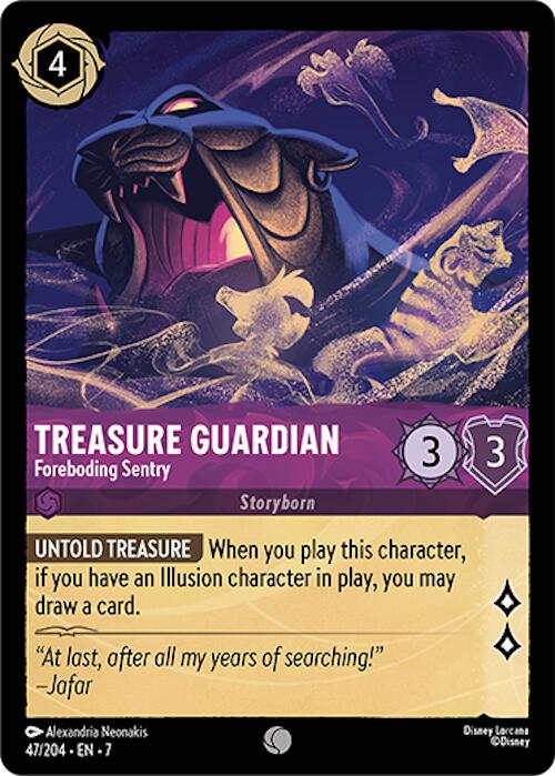 Treasure Guardian - Foreboding Sentry (47/204) [Archazia's Island] | Empire Gaming NC