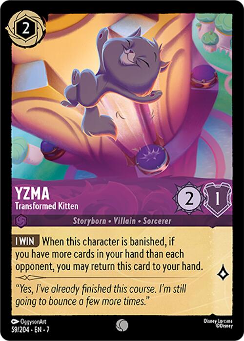 Yzma - Transformed Kitten (59/204) [Archazia's Island] | Empire Gaming NC