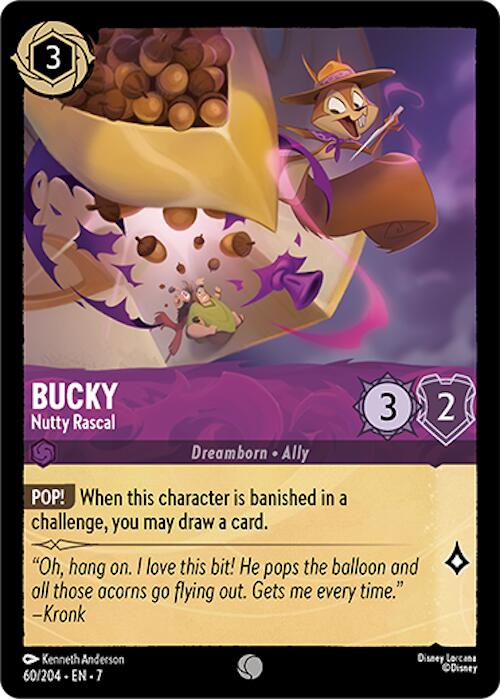 Bucky - Nutty Rascal (60/204) [Archazia's Island] | Empire Gaming NC