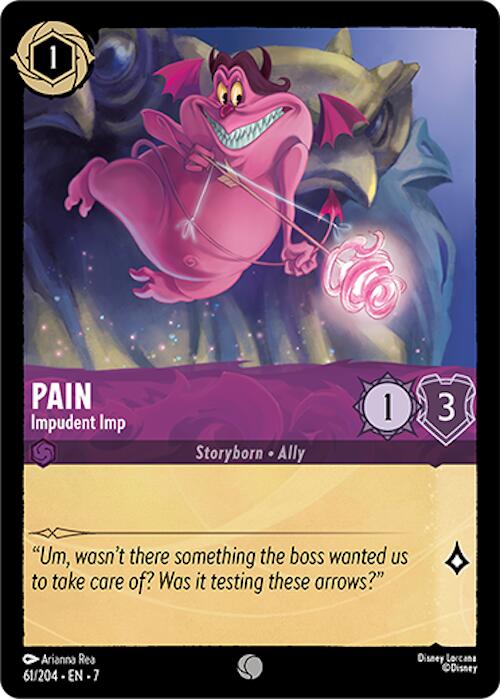 Pain - Impudent Imp (61/204) [Archazia's Island] | Empire Gaming NC