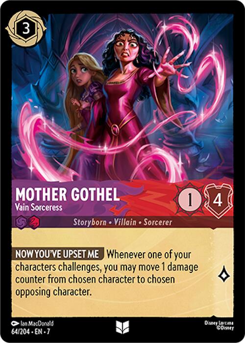 Mother Gothel - Vain Sorceress (64/204) [Archazia's Island] | Empire Gaming NC