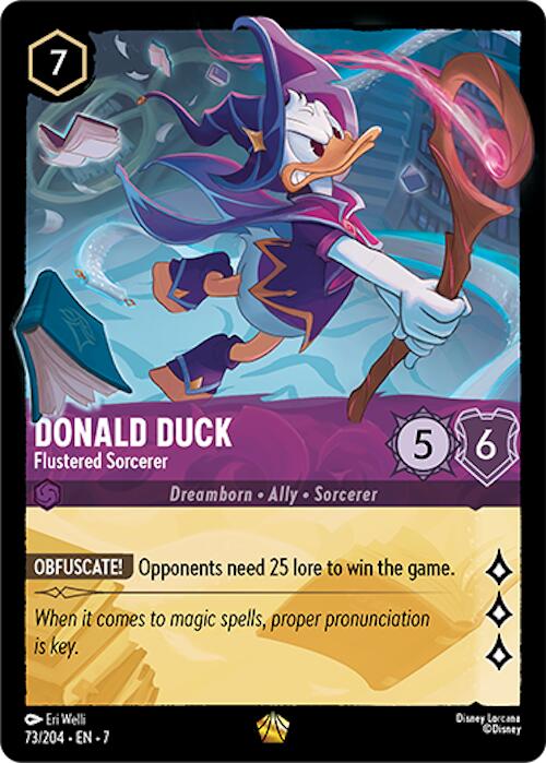 Donald Duck - Flustered Sorcerer (73/204) [Archazia's Island] | Empire Gaming NC