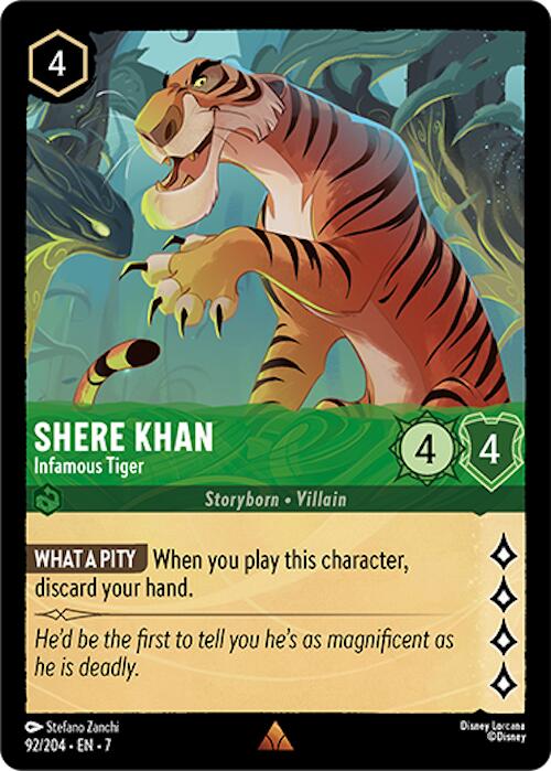 Shere Khan - Infamous Tiger (92/204) [Archazia's Island] | Empire Gaming NC