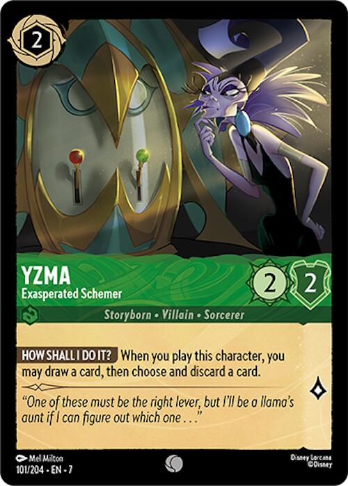 Yzma - Exasperated Schemer (101/204) [Archazia's Island] | Empire Gaming NC