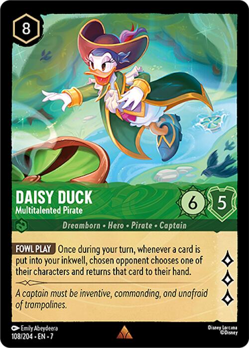 Daisy Duck - Multitalented Pirate (108/204) [Archazia's Island] | Empire Gaming NC