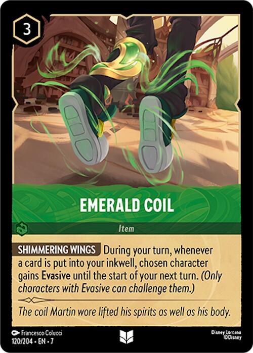 Emerald Coil (120/204) [Archazia's Island] | Empire Gaming NC