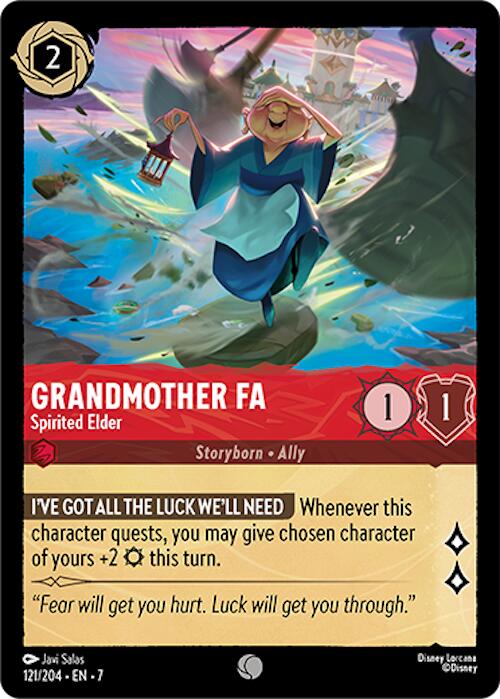 Grandmother Fa - Spirited Elder (121/204) [Archazia's Island] | Empire Gaming NC