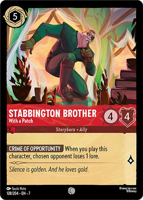 Stabbington Brother - With a Patch (128/204) [Archazia's Island] | Empire Gaming NC