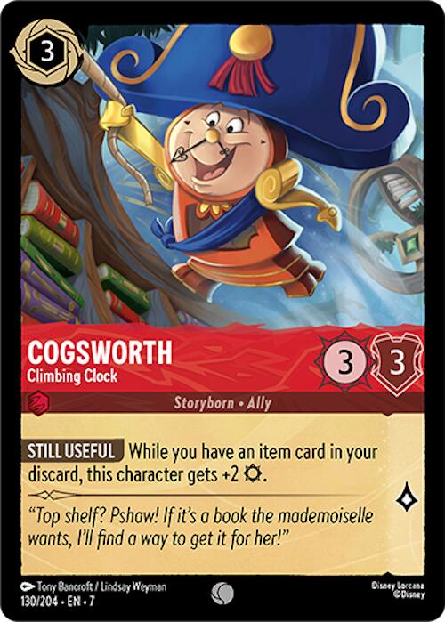 Cogsworth - Climbing Clock (130/204) [Archazia's Island] | Empire Gaming NC