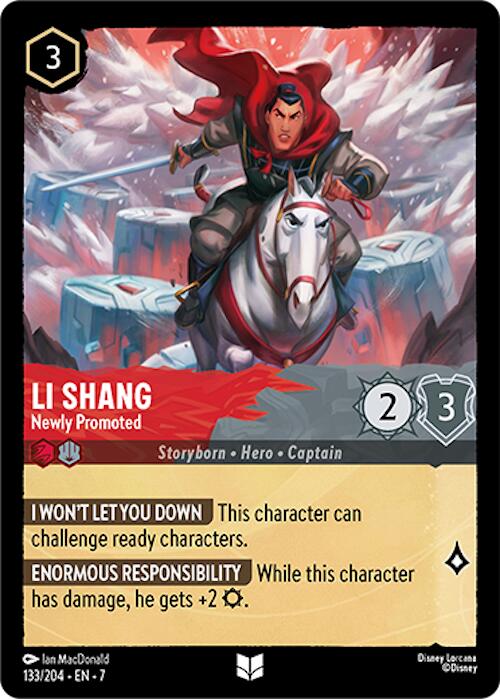 Li Shang - Newly Promoted (133/204) [Archazia's Island] | Empire Gaming NC