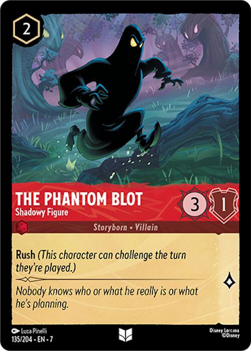 The Phantom Blot - Shadowy Figure (135/204) [Archazia's Island] | Empire Gaming NC