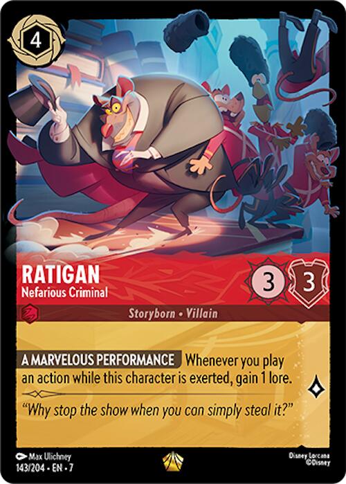 Ratigan - Nefarious Criminal (143/204) [Archazia's Island] | Empire Gaming NC