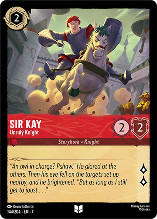 Sir Kay - Unruly Knight (144/204) [Archazia's Island] | Empire Gaming NC