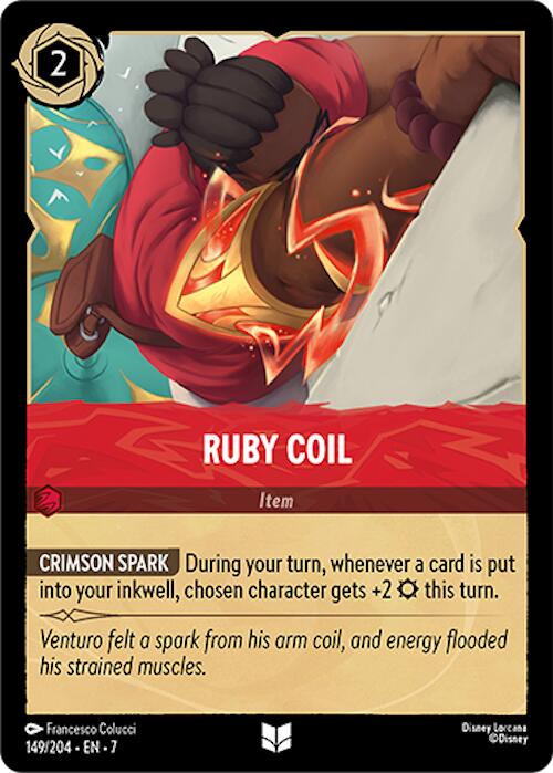 Ruby Coil (149/204) [Archazia's Island] | Empire Gaming NC