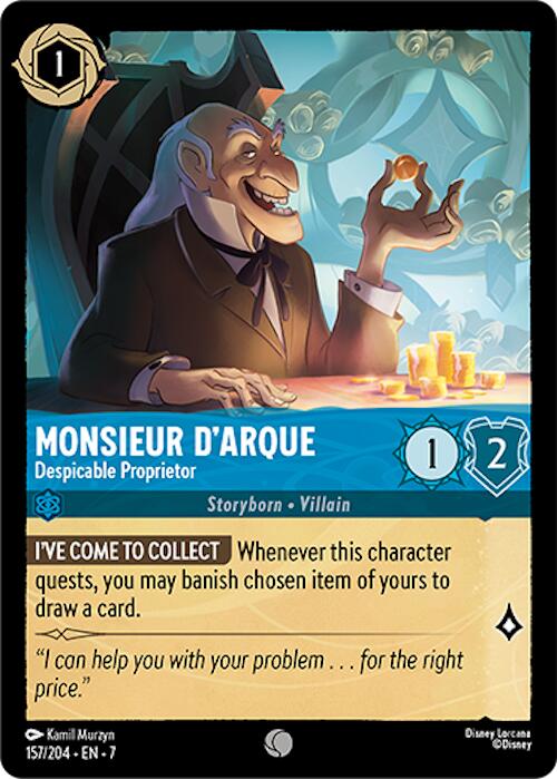 Monsieur D'Arque - Despicable Proprietor (157/204) [Archazia's Island] | Empire Gaming NC
