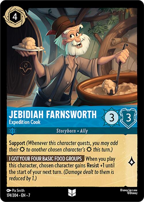 Jebidiah Farnsworth - Expedition Cook (174/204) [Archazia's Island] | Empire Gaming NC