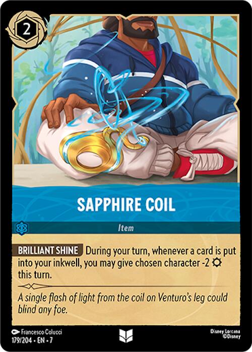 Sapphire Coil (179/204) [Archazia's Island] | Empire Gaming NC