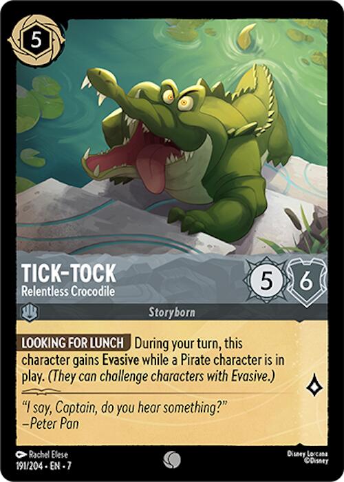 Tick-Tock - Relentless Crocodile (191/204) [Archazia's Island] | Empire Gaming NC