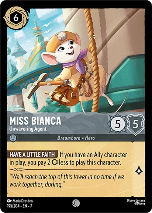 Miss Bianca - Unwavering Agent (195/204) [Archazia's Island] | Empire Gaming NC