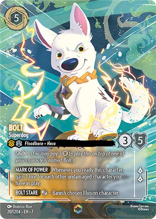 Bolt - Superdog (Enchanted) (207/204) [Archazia's Island] | Empire Gaming NC