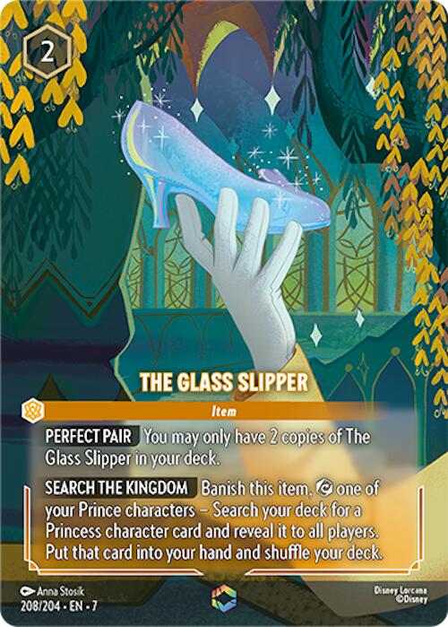 The Glass Slipper (Enchanted) (208/204) [Archazia's Island] | Empire Gaming NC