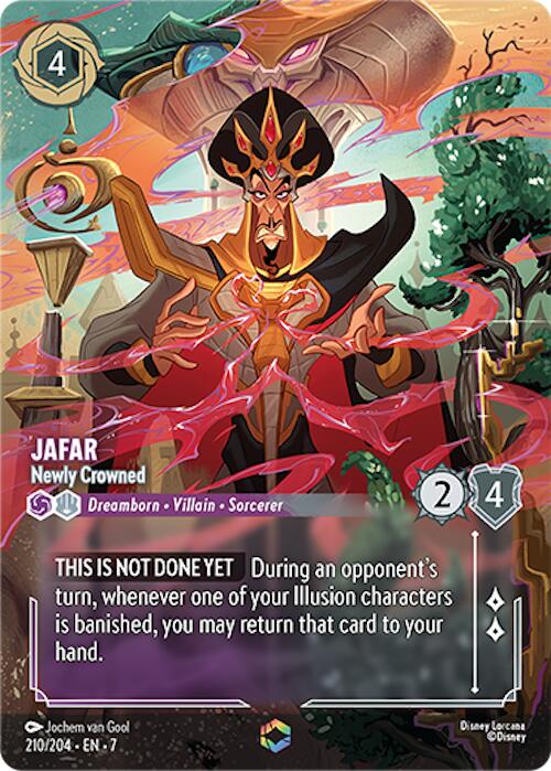 Jafar - Newly Crowned (Enchanted) (210/204) [Archazia's Island] | Empire Gaming NC