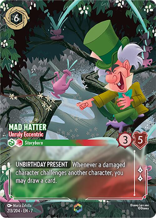 Mad Hatter - Unruly Eccentric (Enchanted) (213/204) [Archazia's Island] | Empire Gaming NC