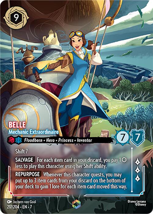 Belle - Mechanic Extraordinaire (Enchanted) (217/204) [Archazia's Island] | Empire Gaming NC